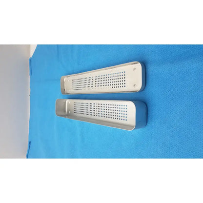 Unbranded Stainless Steel Sterilization Container Box Surgical Instrument Tray Sterilization Container, second-hand product photo 2