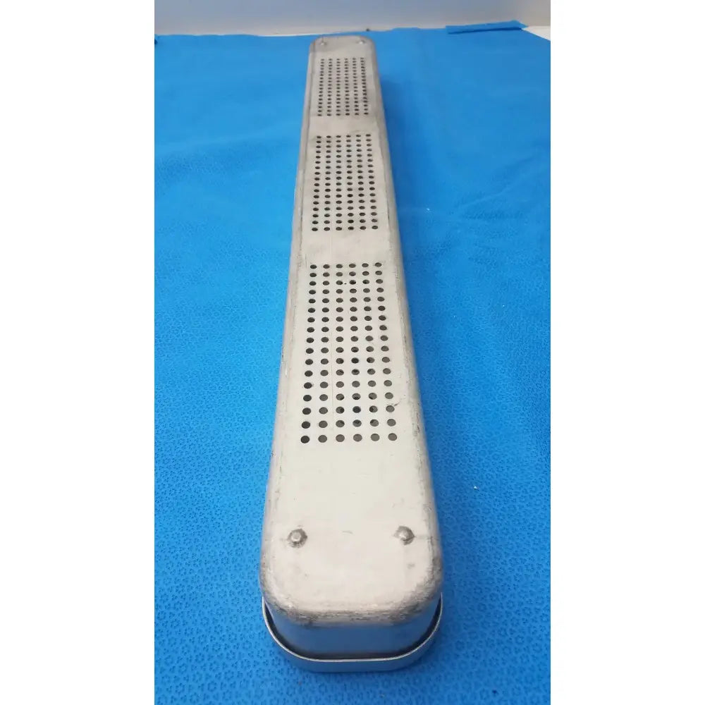 Unbranded Stainless Steel Sterilization Scope Container Box 24" x 3.5" x 2" Sterilization Container, second-hand product photo 2