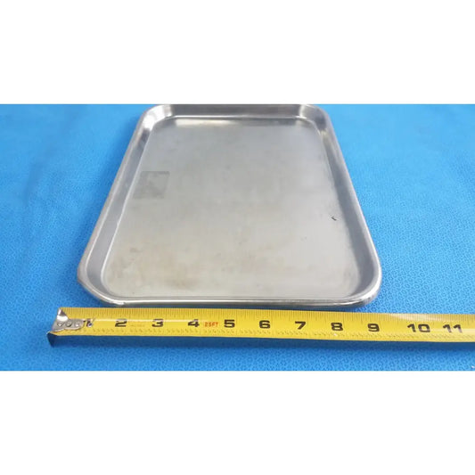 Reuse Medical Stainless Steel Surgical Instrument Tray – Dental / Veterinary Utility Tray Sterilization Trays & Cases, second-hand product photo 1