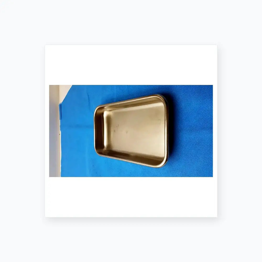 Unbranded Stainless Steel Surgical Sterilization Tray Container 5" x 8.75" Surgical Sterilization Tray, second-hand product photo 3