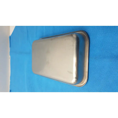 Unbranded Stainless Steel Surgical Sterilization Tray Container 5" x 8.75" Surgical Sterilization Tray, second-hand product photo 2