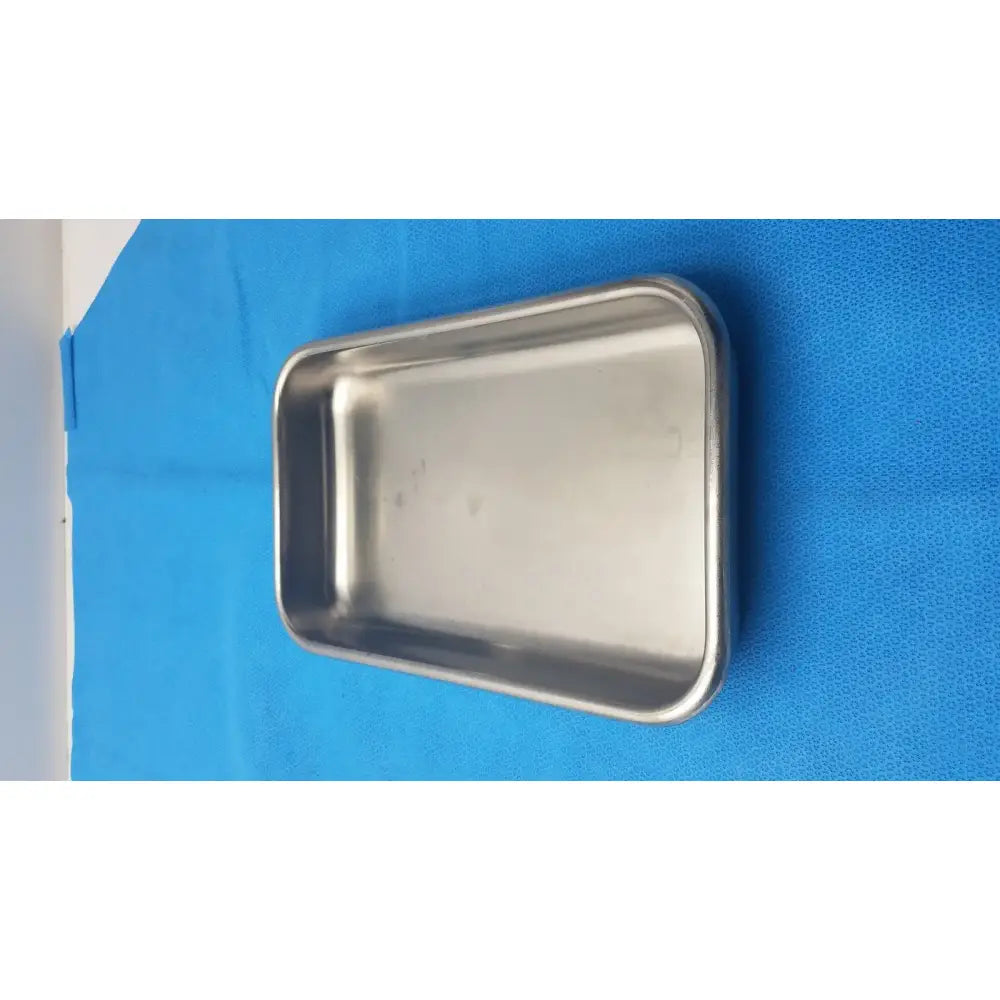 Unbranded Stainless Steel Surgical Sterilization Tray Container 5" x 8.75" Surgical Sterilization Tray, second-hand product photo 3