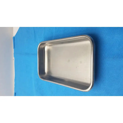 Unbranded Stainless Steel Surgical Sterilization Tray Container 5" x 8.75" Surgical Sterilization Tray, second-hand product photo 1