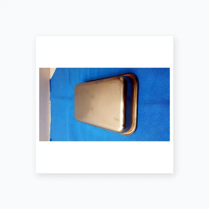 Unbranded Stainless Steel Surgical Sterilization Tray Container 5" x 8.75" Surgical Sterilization Tray, second-hand product photo 2