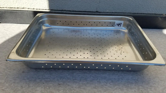 Reuse Medical Stainless Steel Tray with Holes Sterilization Trays & Cases, second-hand product photo 1