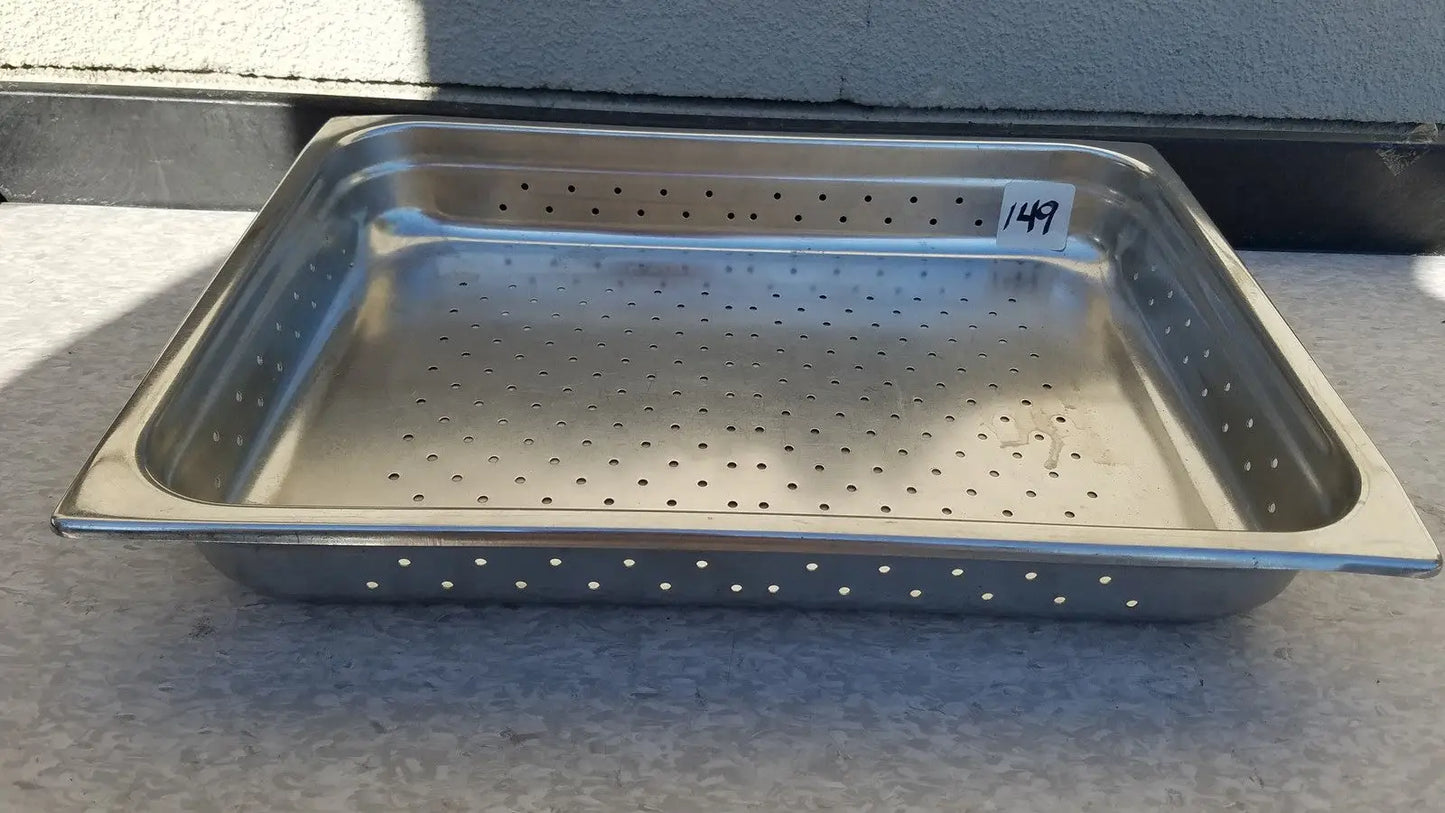 Reuse Medical Stainless Steel Vollrath Sheboygan Tray Case #6127 Sterilization Trays & Cases, second-hand product photo 1