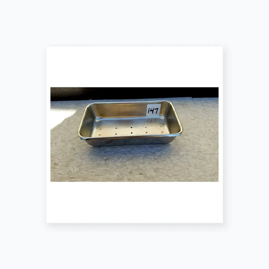 Reuse Medical Stainless Steel Vollrath Sheboygan Tray Case Sterilization Trays & Cases, second-hand product photo 1