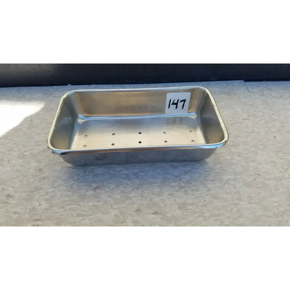 Reuse Medical Stainless Steel Vollrath Sheboygan Tray Case Sterilization Trays & Cases, second-hand product photo 1