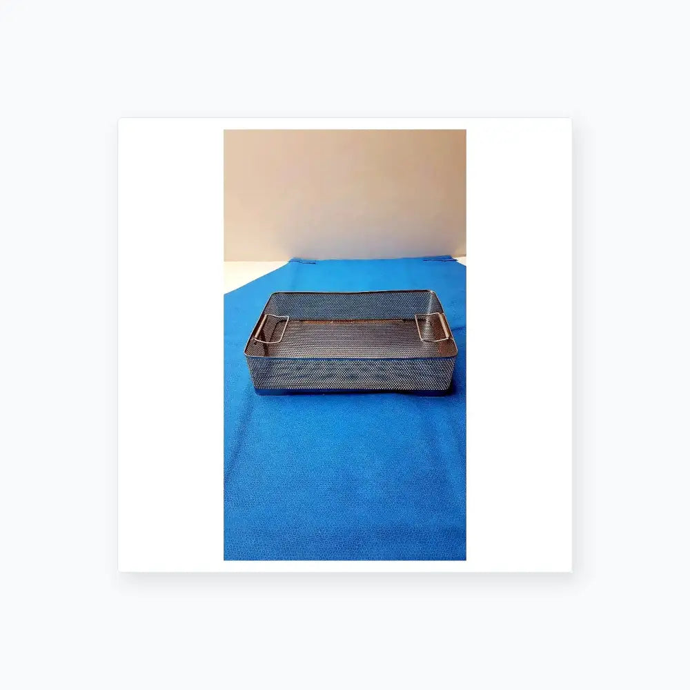 Unbranded Stainless Surgical Instrument Tray Basket – Sterilization Container, Used Surgical Instrument Tray Basket, second-hand product photo 2