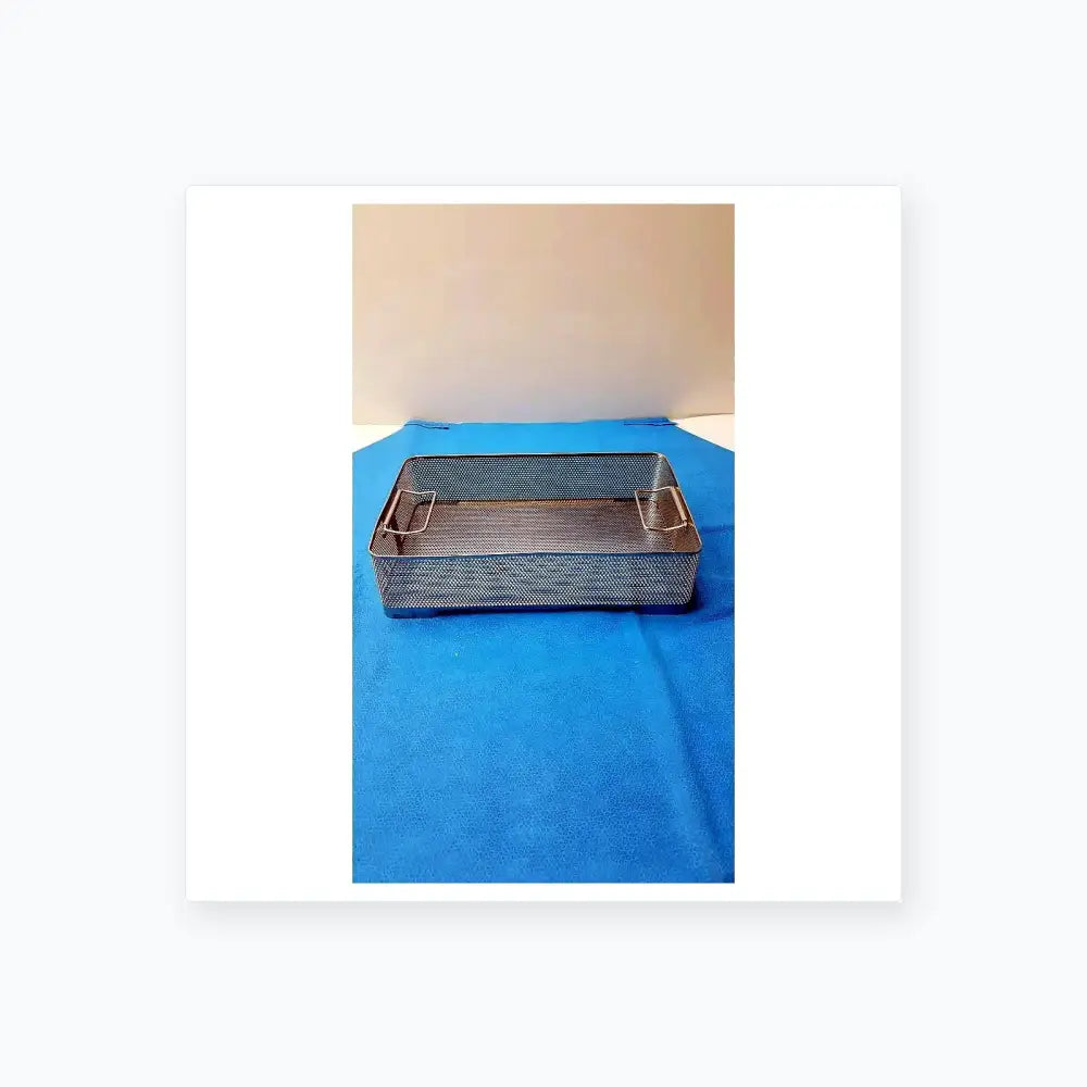 Unbranded Stainless Surgical Instrument Tray Basket – Sterilization Container, Used Surgical Instrument Tray Basket, second-hand product photo 4
