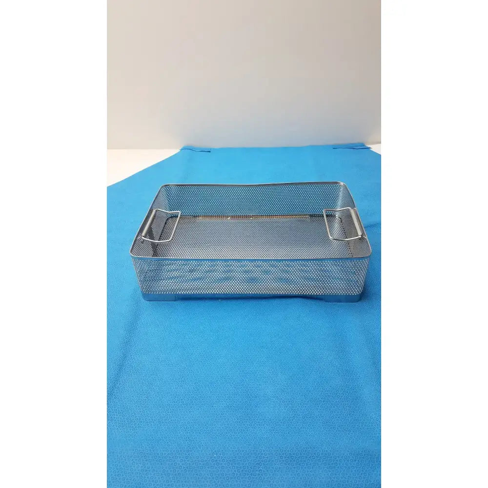 Unbranded Stainless Surgical Instrument Tray Basket – Sterilization Container, Used Surgical Instrument Tray Basket, second-hand product photo 2