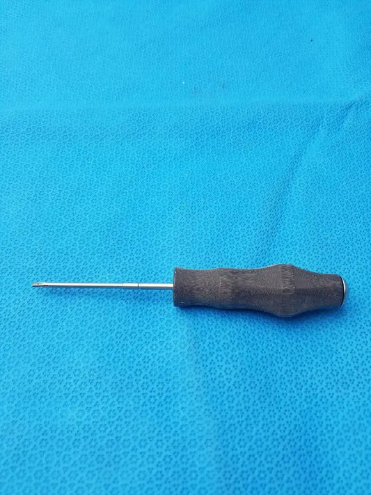 Unbranded Stainless Surgical Screwdriver for Orthopedic With Black Handle Surgical Screwdriver, second-hand product photo 1