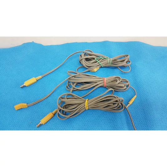 Unbranded Standard Bi-Polar Cable – Electrosurgical Instrument Connection Cord- Lot of 4 Electrosurgical Cable, second-hand product photo 1