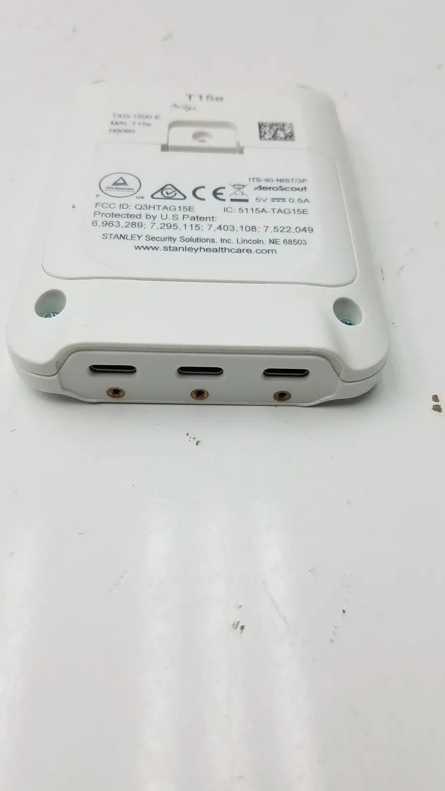 Stanley Healthcare T15e TAG Thermal Monitoring System TAG-1500-E Thermal Monitoring Tag, as-is (for parts) product photo 4