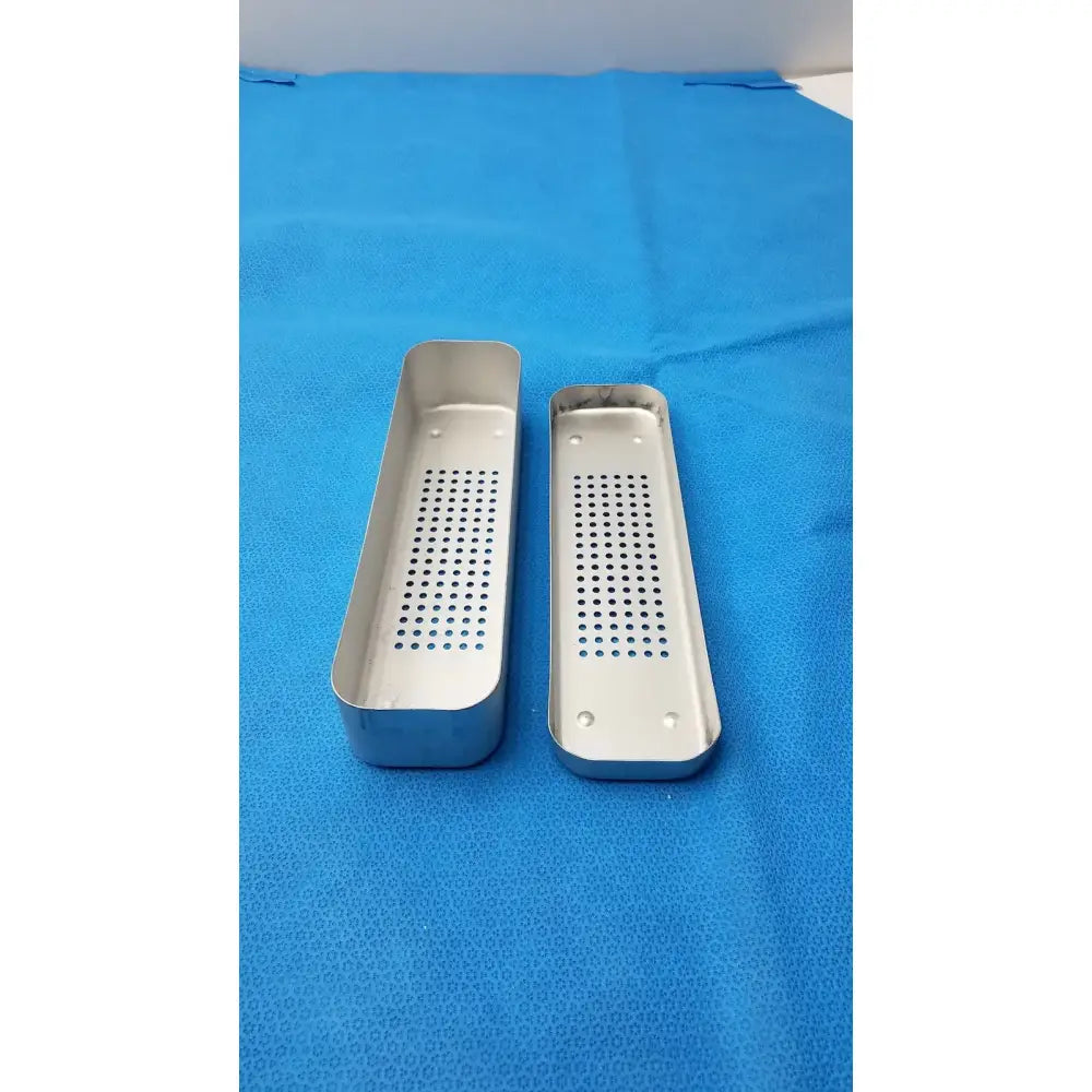 Unbranded Steel Medical Sterilization Case Tray – Surgical Healthcare Equipment, Used Sterilization Tray, second-hand product photo 5