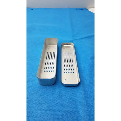 Unbranded Steel Medical Sterilization Case Tray – Surgical Healthcare Equipment, Used Sterilization Tray, second-hand product photo 5