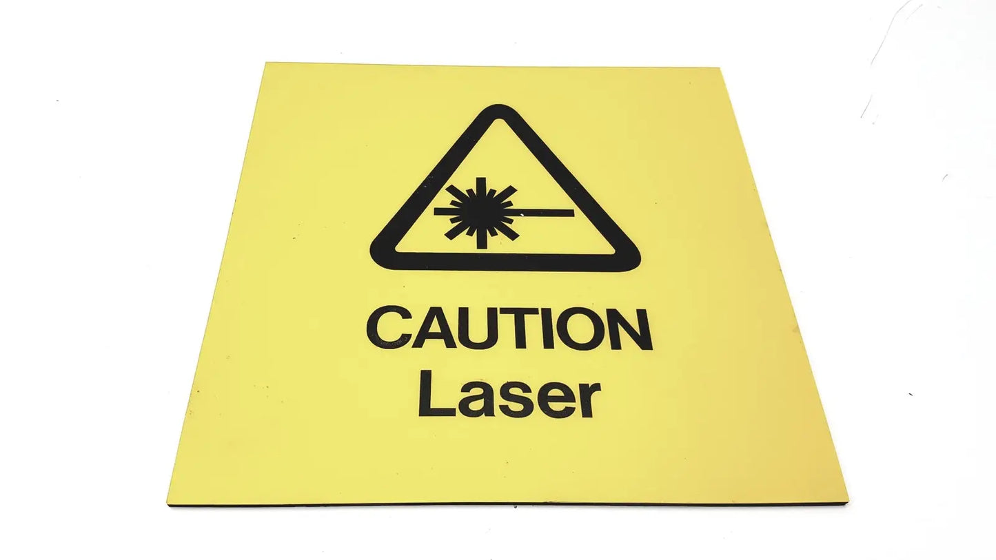 Reuse Medical Step into the Laser Zone: Fun Wall Sign Ahead Plaques & Signs, second-hand product photo 1
