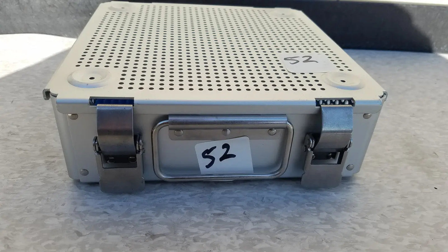 Reuse Medical Sterilization Case With Perforated Top/Bottom & Silicone Mat Sterilization Trays & Cases, second-hand product photo 1