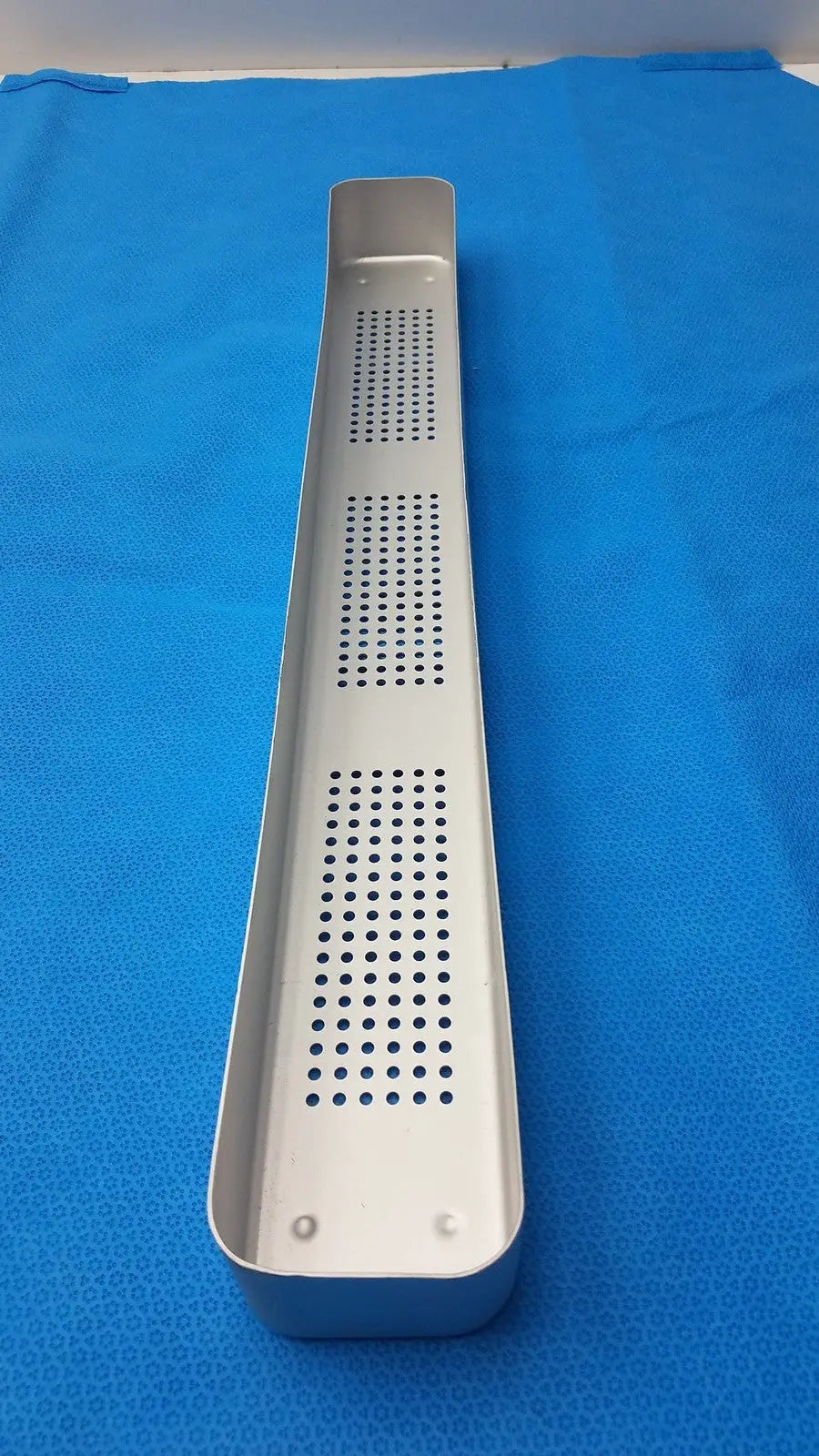 Unbranded Sterilization Metal Scope Container 24" x 3.5" x 2" – Surgical Instrument Case Sterilization Container, second-hand product photo 3