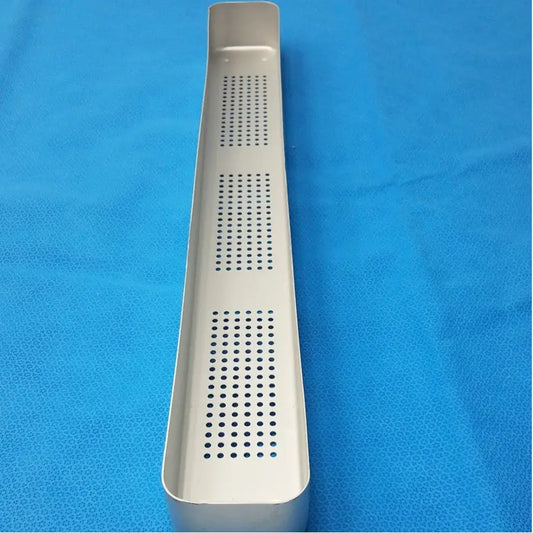 Unbranded Sterilization Metal Scope Container 24" x 3.5" x 2" – Surgical Instrument Case Sterilization Container, second-hand product photo 2