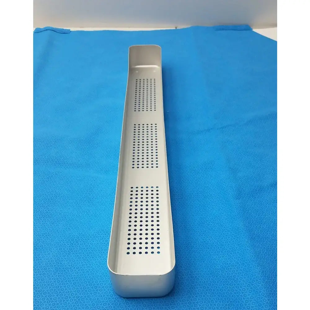 Unbranded Sterilization Metal Scope Container 24" x 3.5" x 2" – Surgical Instrument Case Sterilization Container, second-hand product photo 1