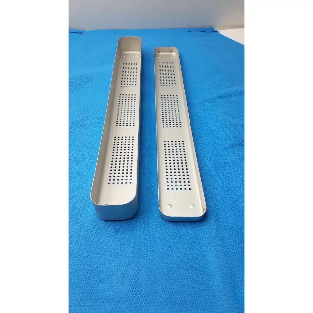 Unbranded Sterilization Metal Scope Container Tray 24"x3.5"x2" – Used Surgical Holder Sterilization Container Tray, second-hand product photo 6