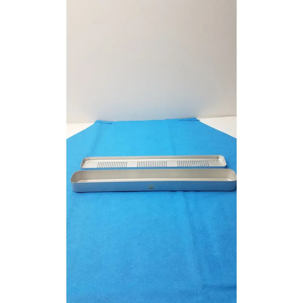 Unbranded Sterilization Metal Scope Container Tray 24"x3.5"x2" – Used Surgical Holder Sterilization Container Tray, second-hand product photo 4