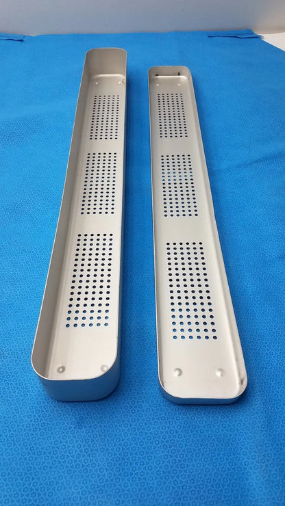 Unbranded Sterilization Metal Scope Container Tray 24"x3.5"x2" – Used Surgical Holder Sterilization Container Tray, second-hand product photo 5