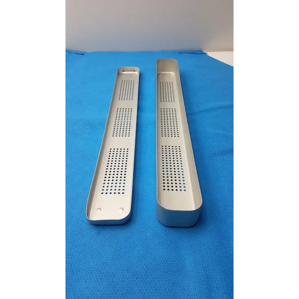 Unbranded Sterilization Metal Scope Container Tray 24"x3.5"x2" – Used Surgical Holder Sterilization Container Tray, second-hand product photo 3