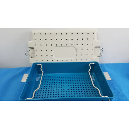 Reuse Medical Equipment Sterilization Storage Container With Lid Sterilization and Storage Container, second-hand product photo 1