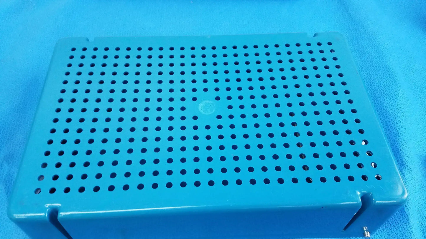 Reuse Medical Equipment Sterilization Storage Container With Lid Sterilization and Storage Container, second-hand product photo 9
