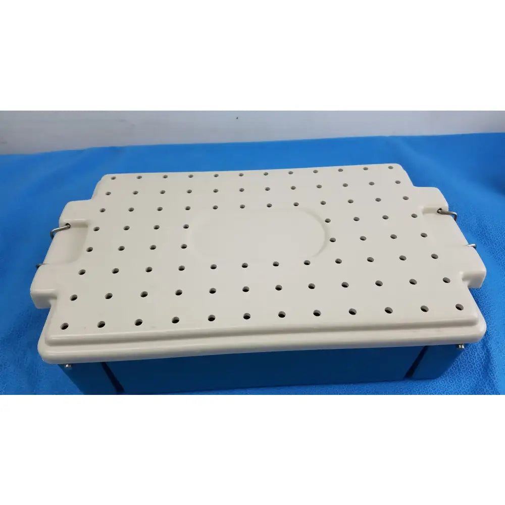 Reuse Medical Equipment Sterilization Storage Container With Lid Sterilization and Storage Container, second-hand product photo 13