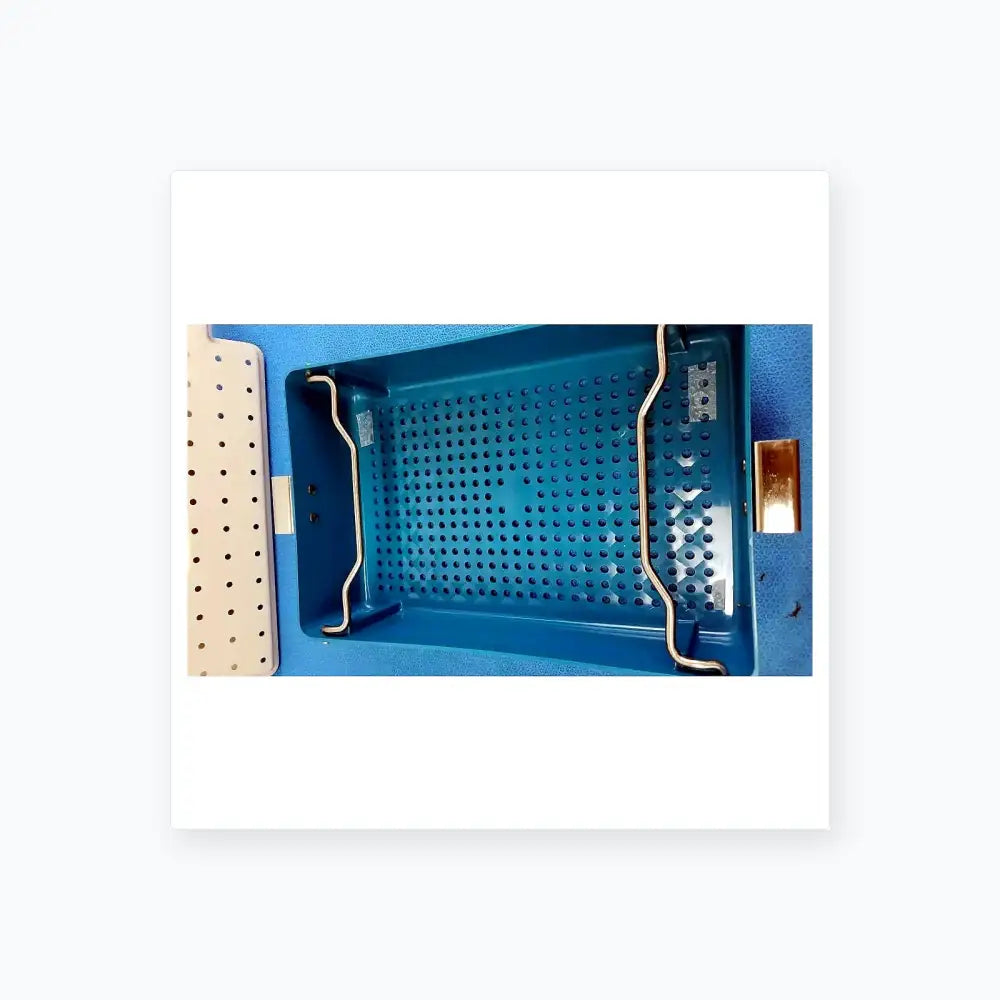 Reuse Medical Equipment Sterilization Storage Container With Lid Sterilization and Storage Container, second-hand product photo 5