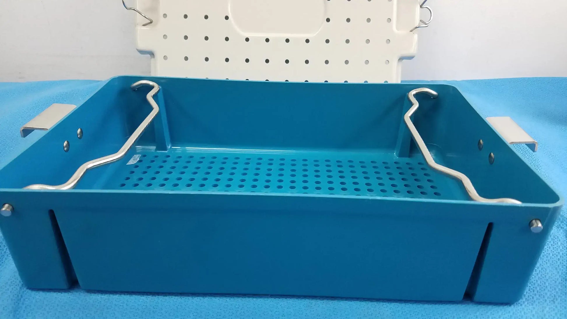 Reuse Medical Equipment Sterilization Storage Container With Lid Sterilization and Storage Container, second-hand product photo 6