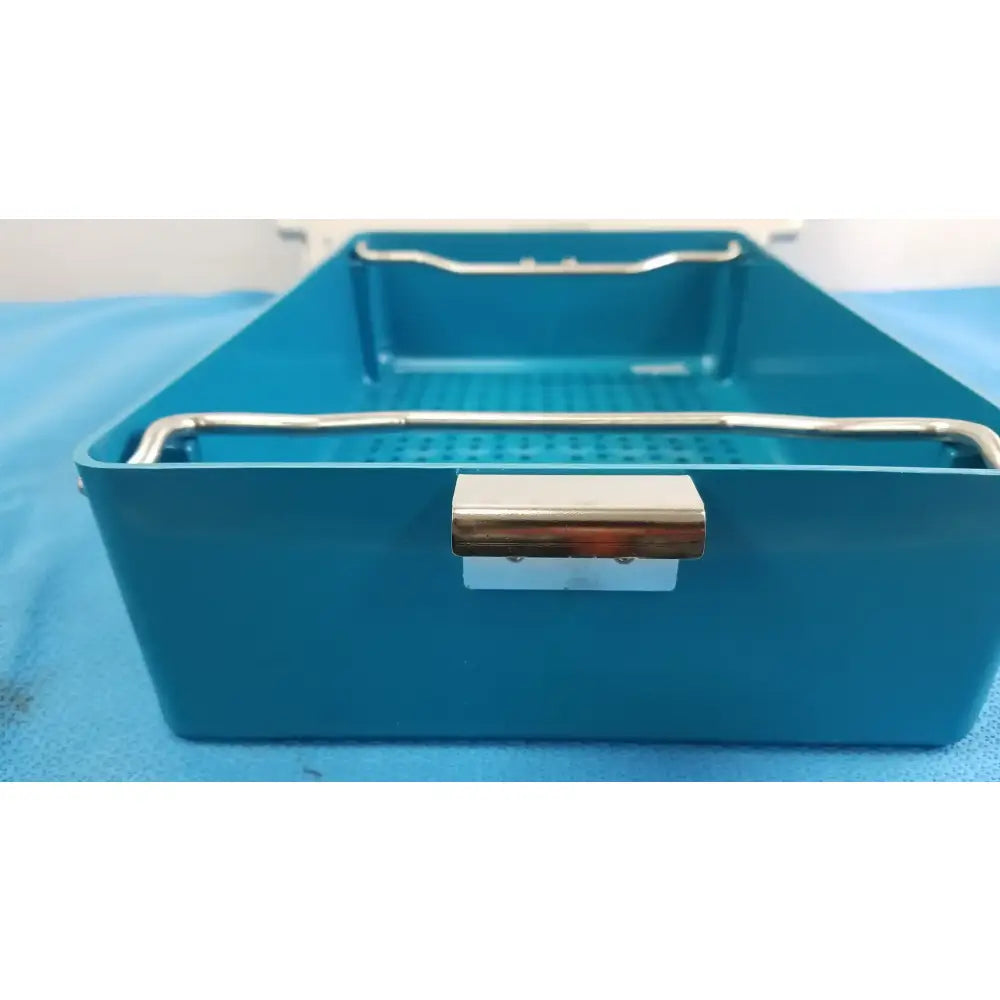 Reuse Medical Equipment Sterilization Storage Container With Lid Sterilization and Storage Container, second-hand product photo 4