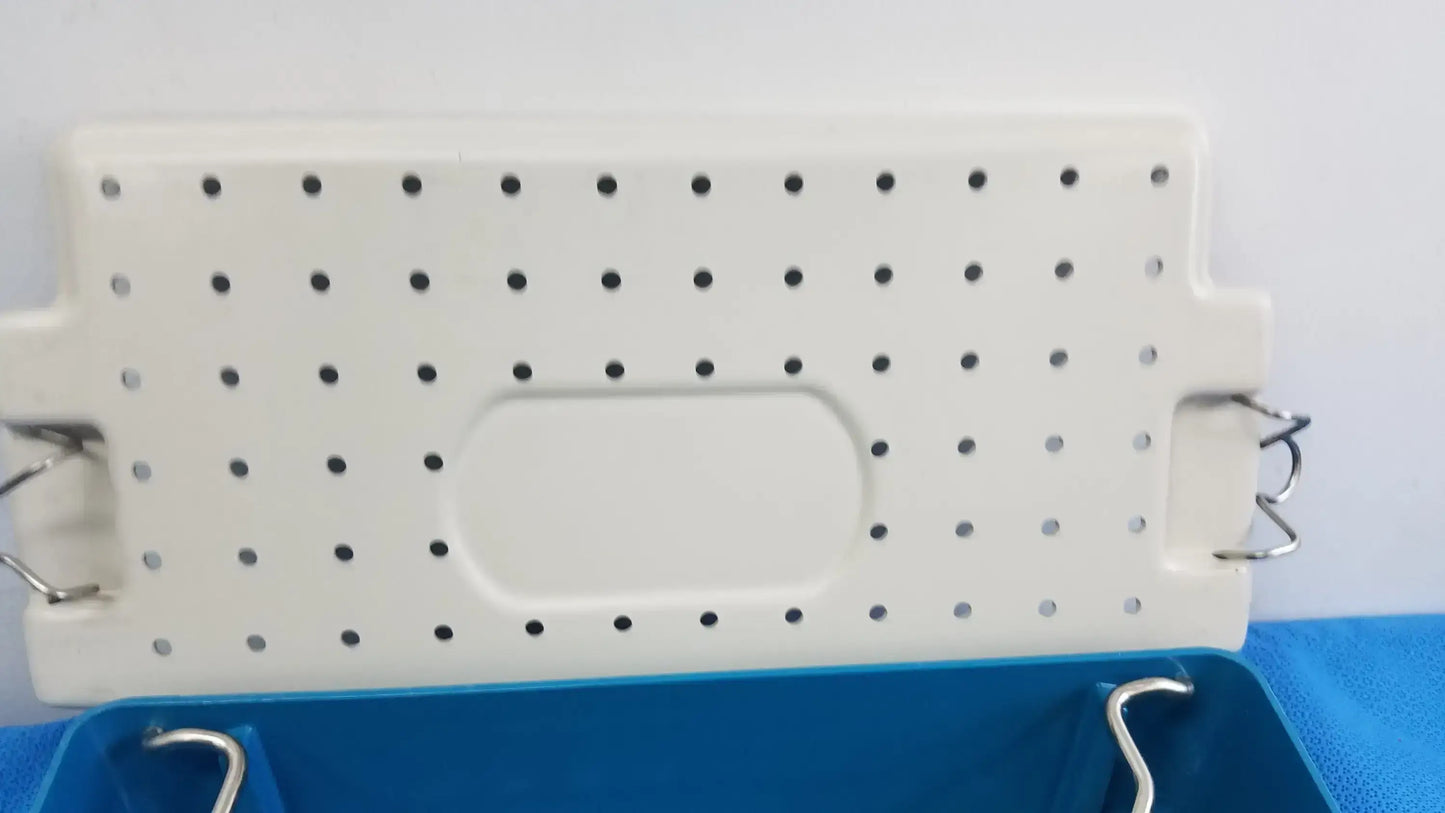 Reuse Medical Equipment Sterilization Storage Container With Lid Sterilization and Storage Container, second-hand product photo 3