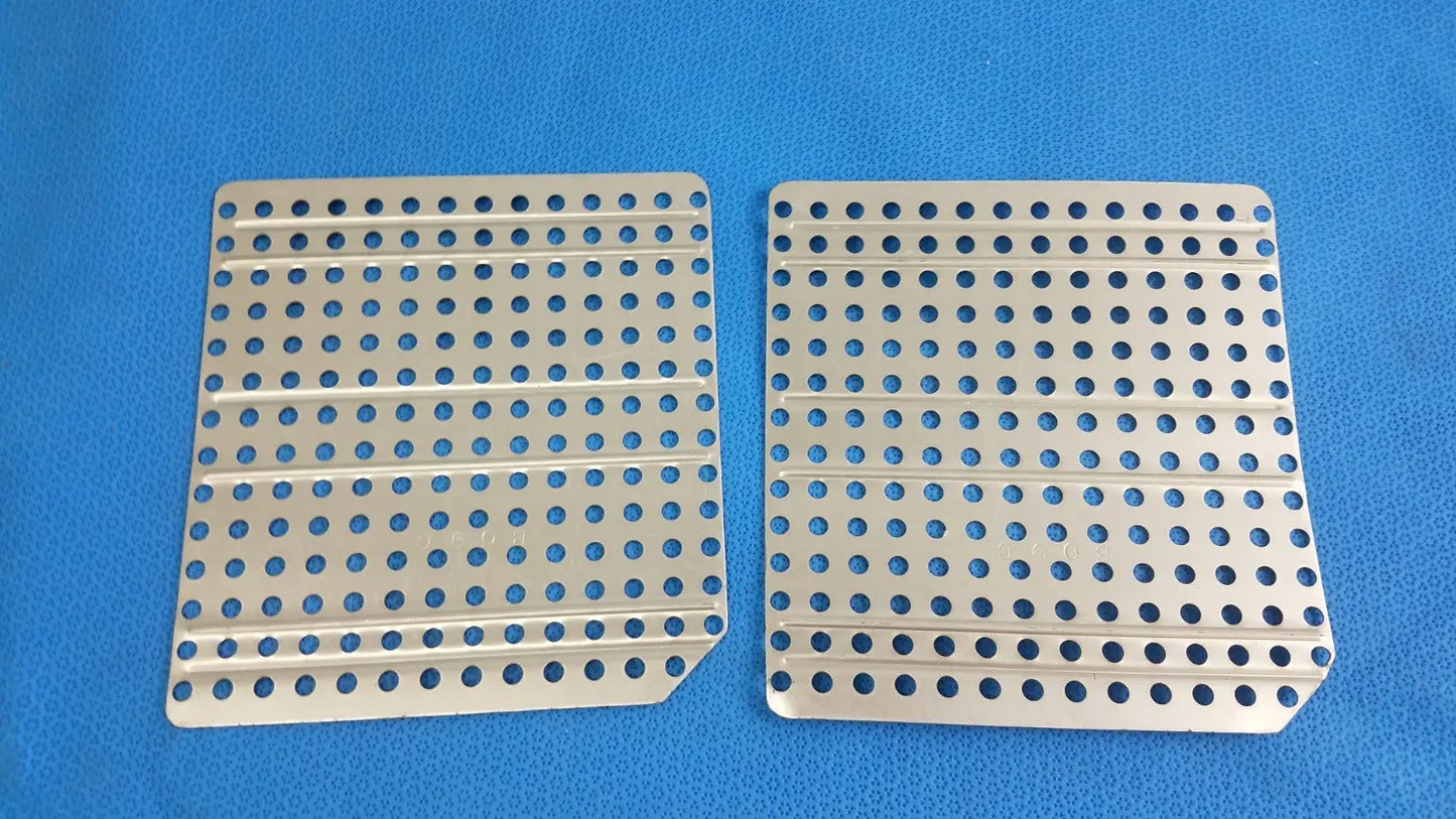 Reuse Medical Sterilization Tray Inserts – Lot of 2 Sterilization Trays & Cases, second-hand product photo 1