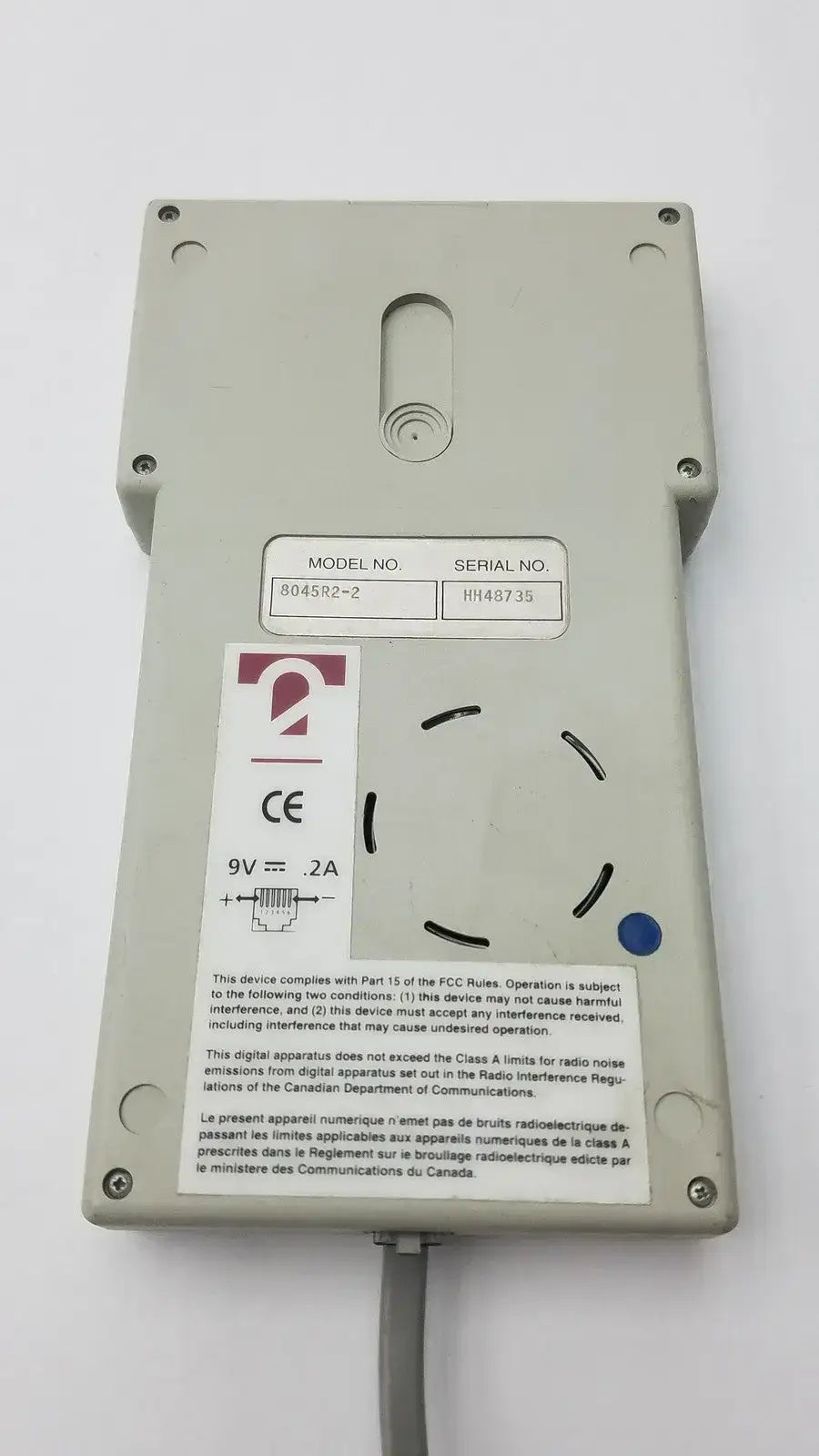 Steris 8045R2-2 Remote Control Handheld Terminal Keypad Remote Control Keypad, second-hand product photo 3