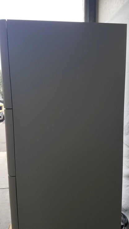Gray stainless steel steris v-pro max low temperature sterilization system with sleek double doors for temperature sterilization