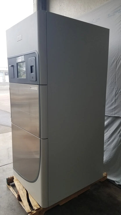 Gray and stainless steel Steris V-Pro Max low temperature sterilization system with digital display panel serial number 0324513-13