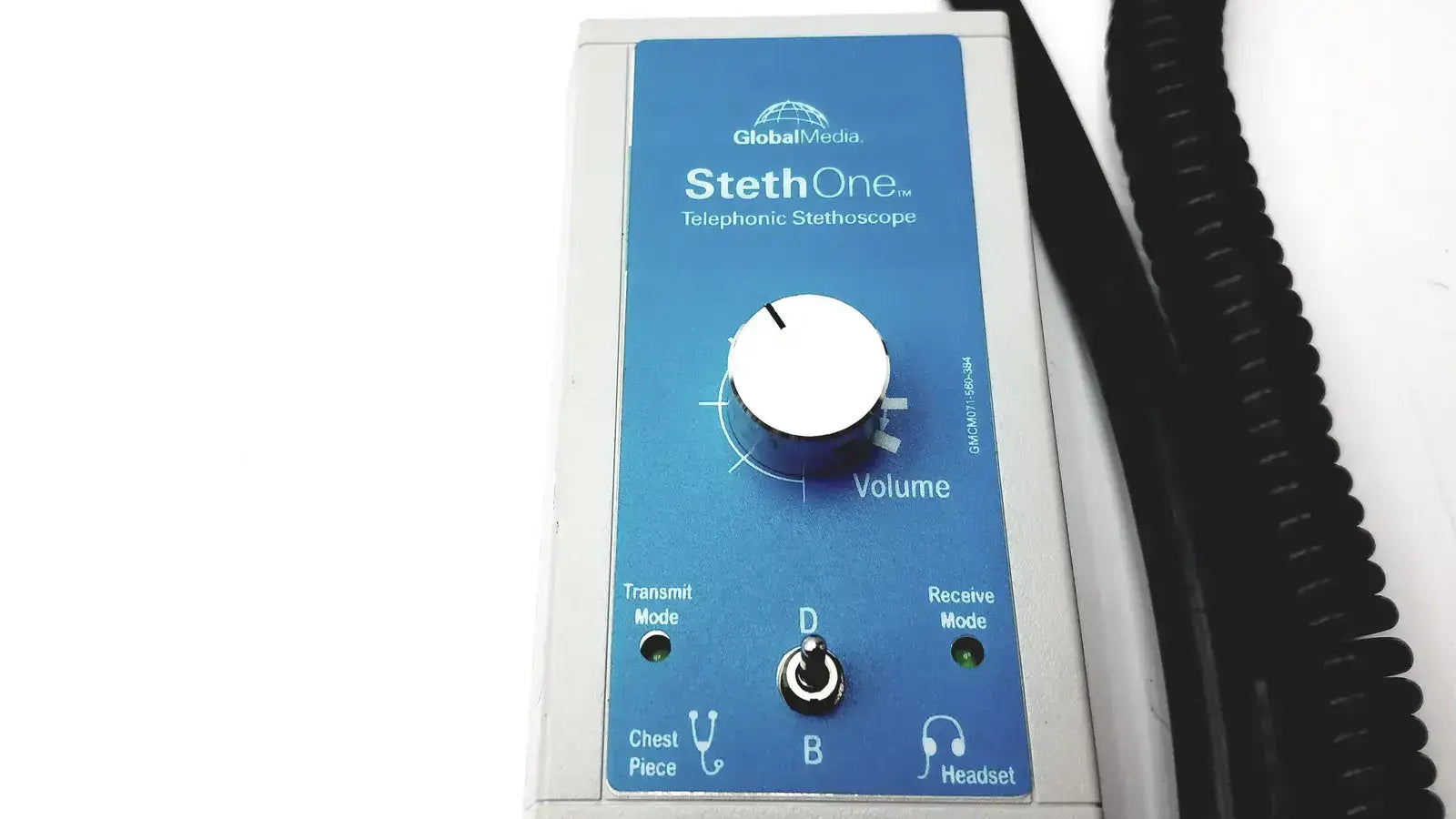 StethOne Global Media Telephonic Stethoscope GMD5002 Digital Base Unit Digital Stethoscope Base Unit, as-is (for parts) product photo 3