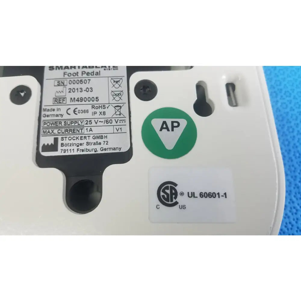 Stokert SmartAblate System Foot Pedal Ref M490005 Foot Pedal Control, second-hand product photo 10