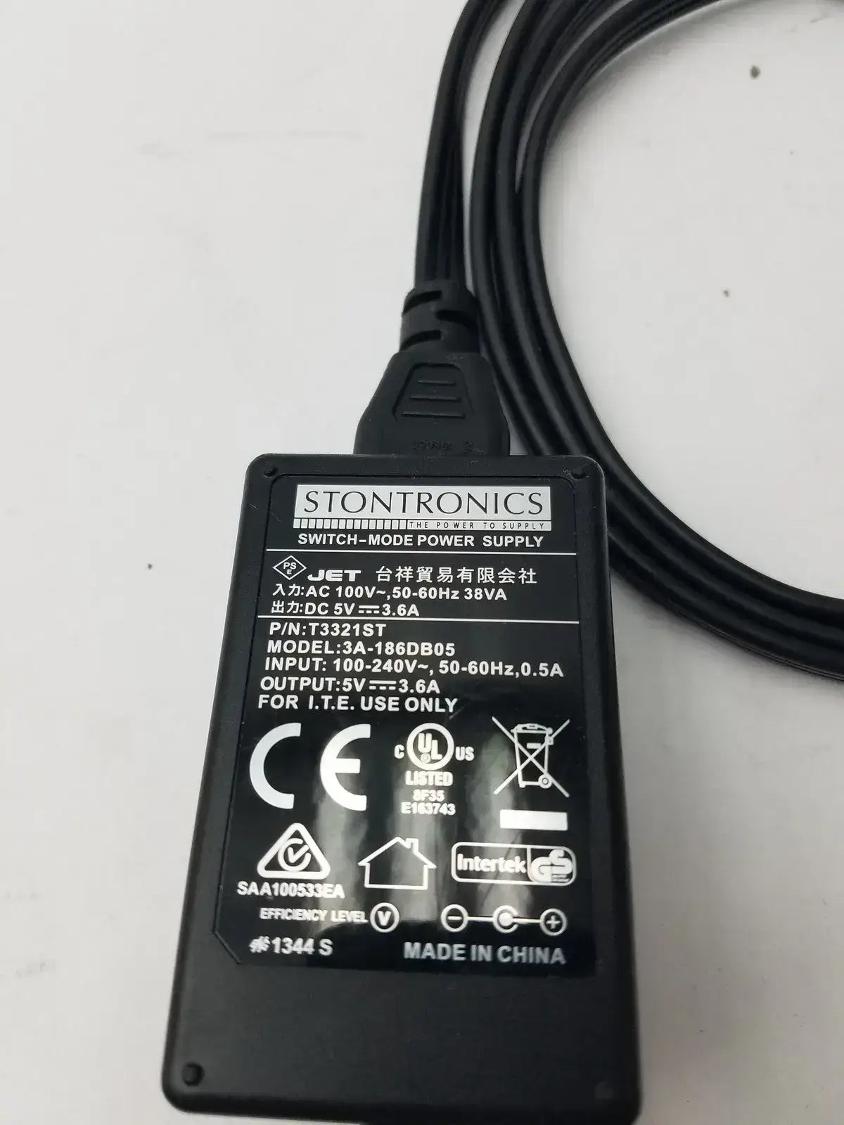 Stontronics Switch Mode Power Supply 3A-186DB05 Switch Mode Power Supply, second-hand product photo 4