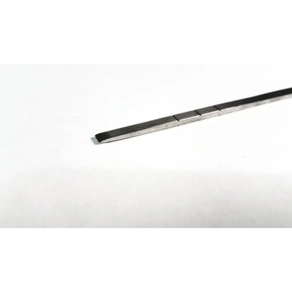 Storz Cottle nasal knife with 4mm blade featuring a sleek metallic polished silver finish and rectangular notches