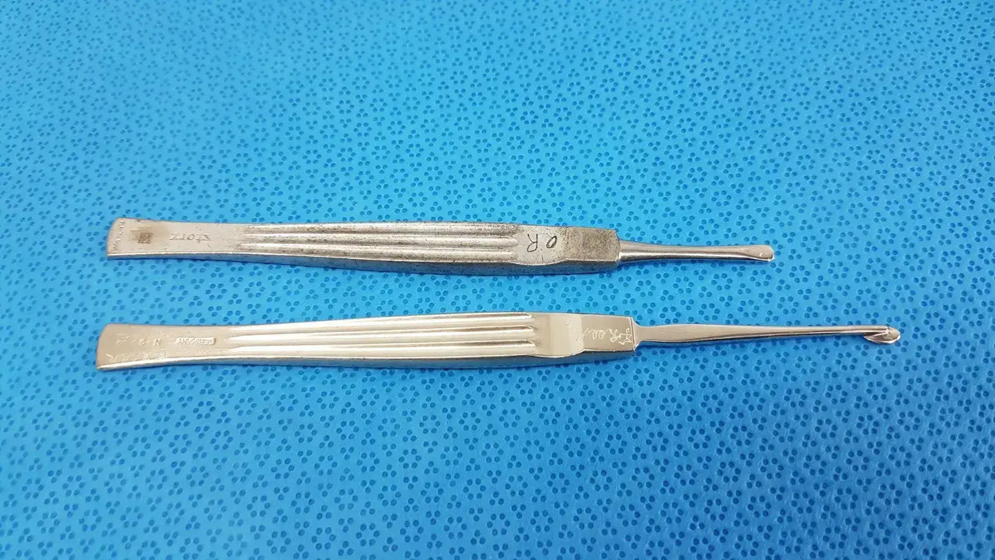 STORZ Freer Mucosa Hook / Skin Retractor – Lot of 2 Surgical Retractor, second-hand product photo 1
