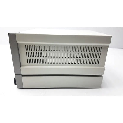 Gray metal storz karl storz-endoscope server rack with vented front panel and stacked drawers for aida hd connect system