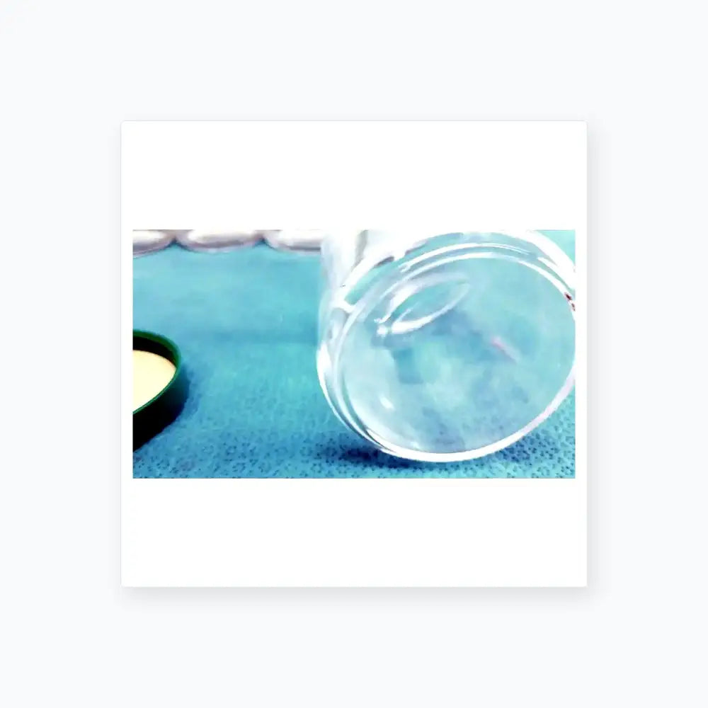 Unbranded Straight Round Sided Leak Proof Jar with Plastic Lid 3.5 X 3 In Lot of 6 Specimen Container, second-hand product photo 4