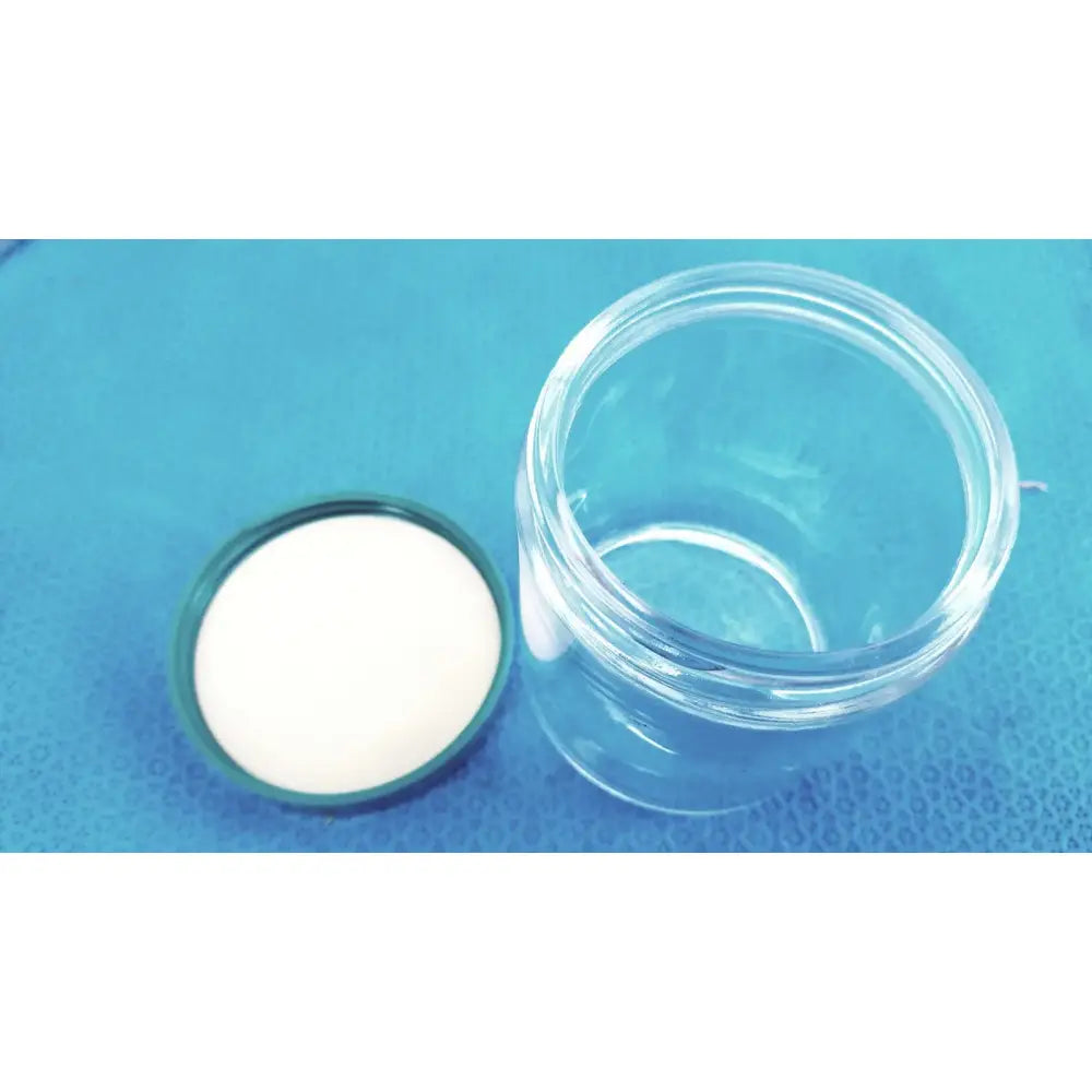 Unbranded Straight Round Sided Leak Proof Jar with Plastic Lid 3.5 X 3 In Lot of 6 Specimen Container, second-hand product photo 3