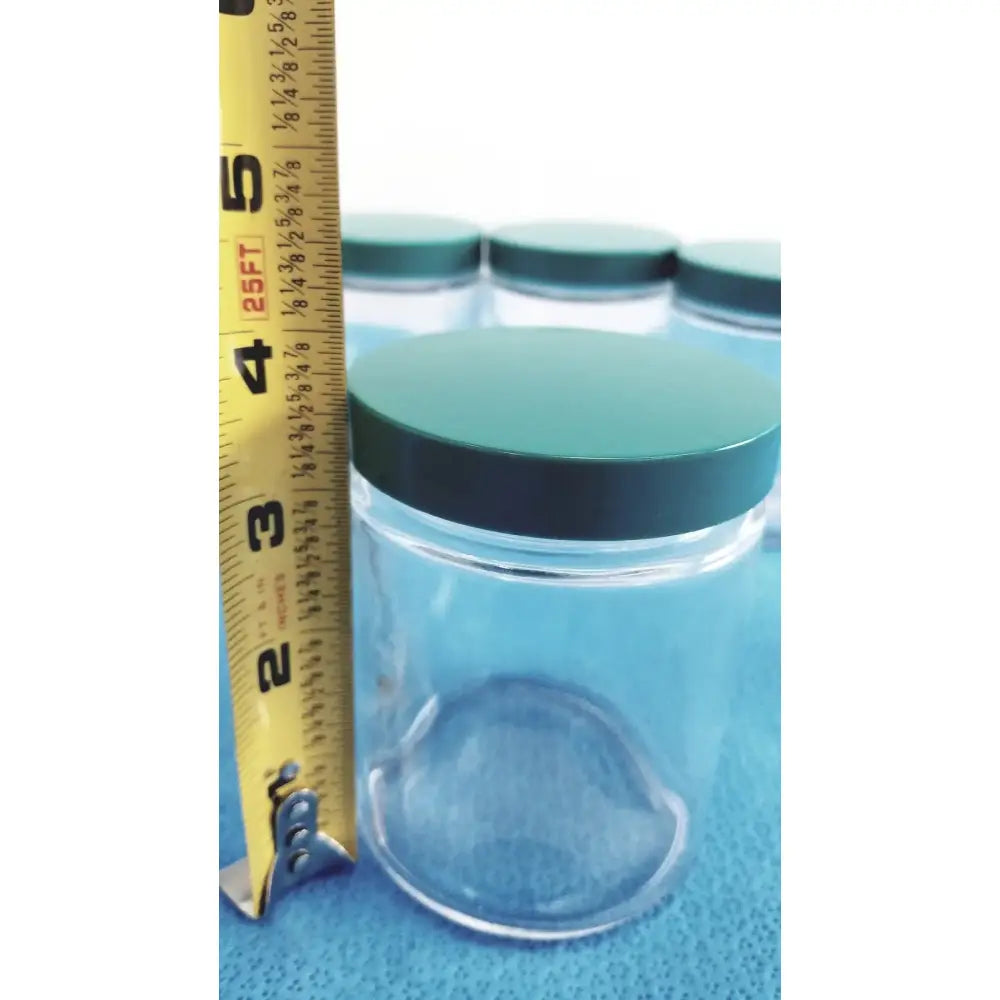 Unbranded Straight Round Sided Leak Proof Jar with Plastic Lid 3.5 X 3 In Lot of 6 Specimen Container, second-hand product photo 5