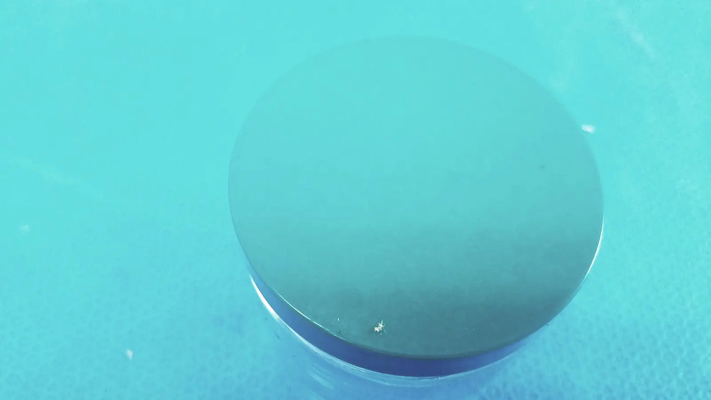 Unbranded Straight Round Sided Leak Proof Jar with Plastic Lid 3.5 X 3 In Lot of 6 Specimen Container, second-hand product photo 2